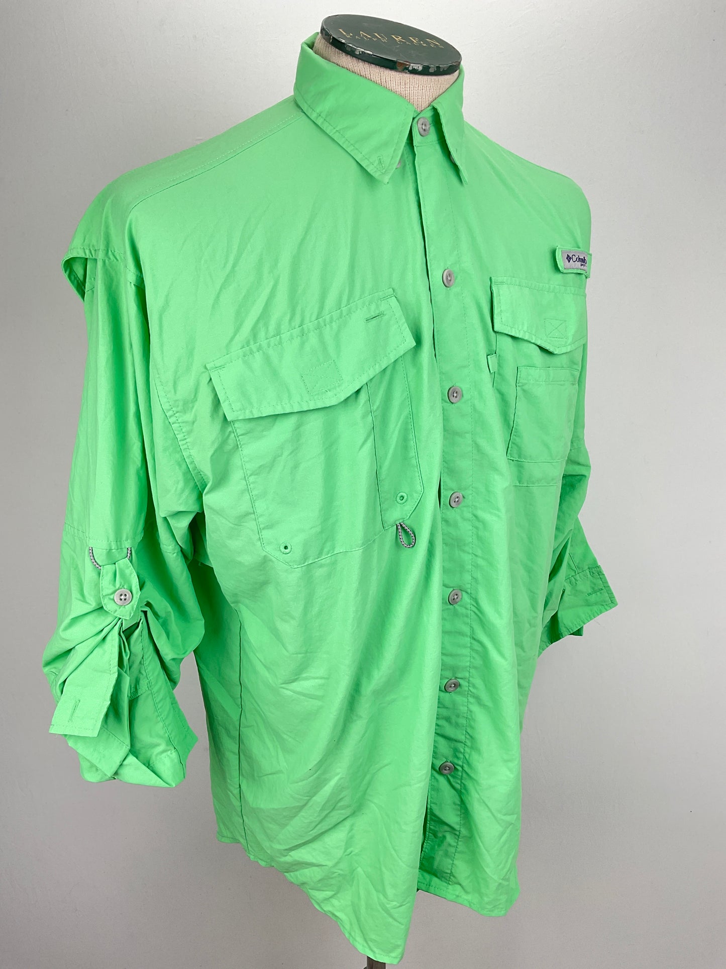 Camisa Verde Columbia