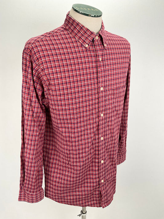 Camisa Rojo vino de Cuadro Saddlebred