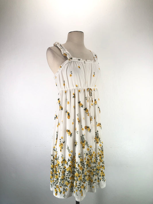 Vestido Blanco de Flores Siren Lily