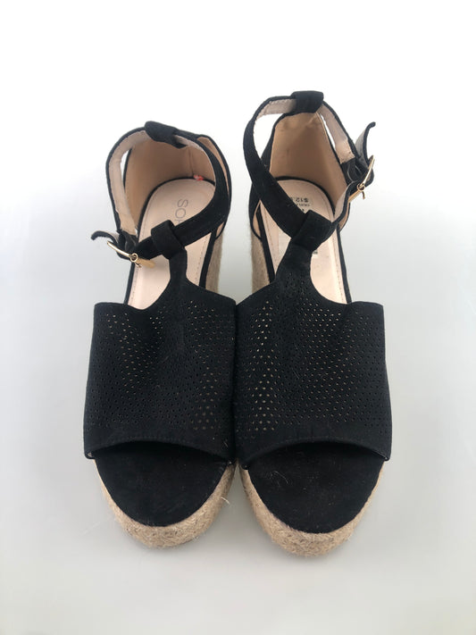 Zapatilla Negro de Plataforma Soho