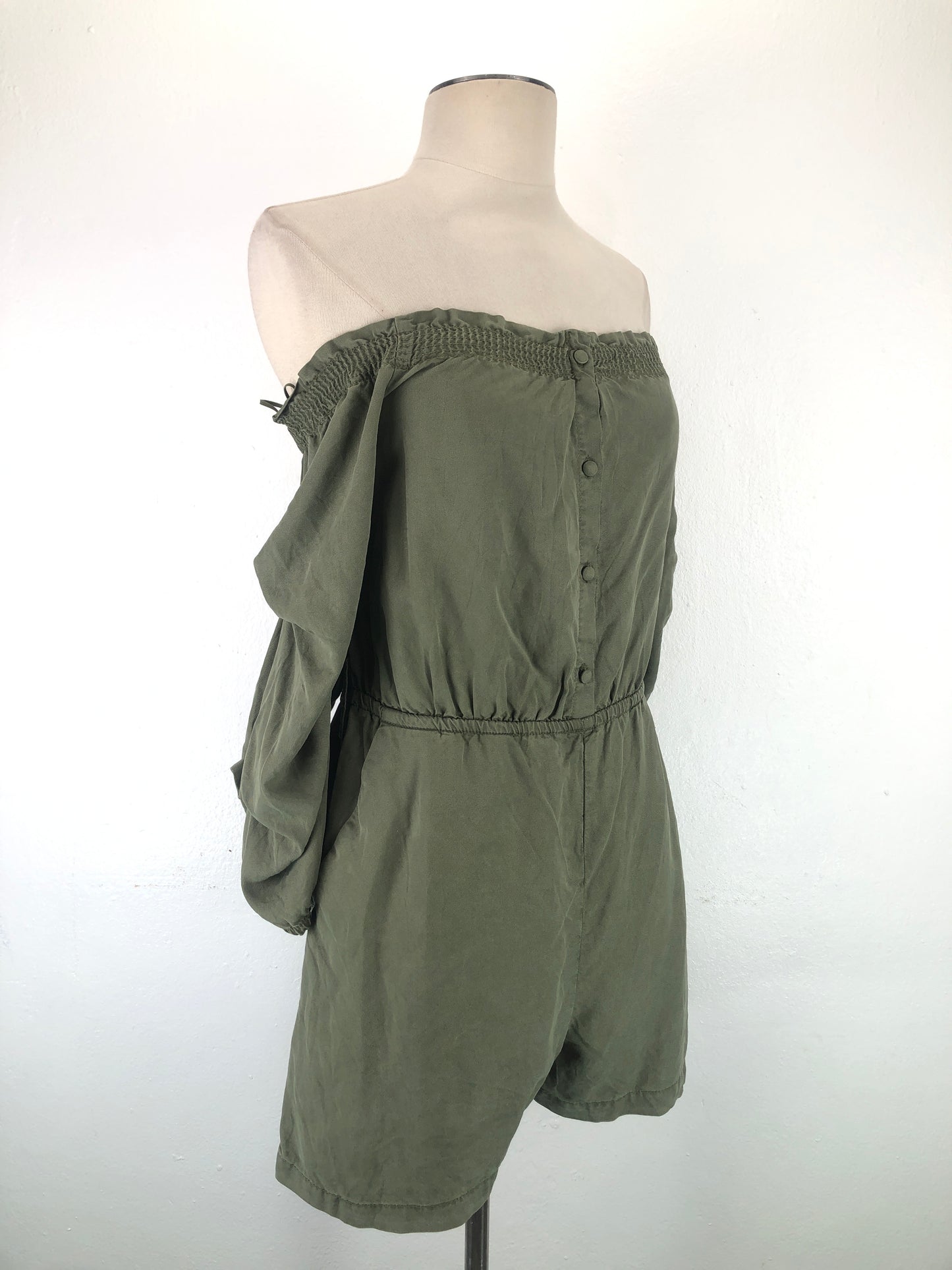 Enterizo Verde Zara Basic
