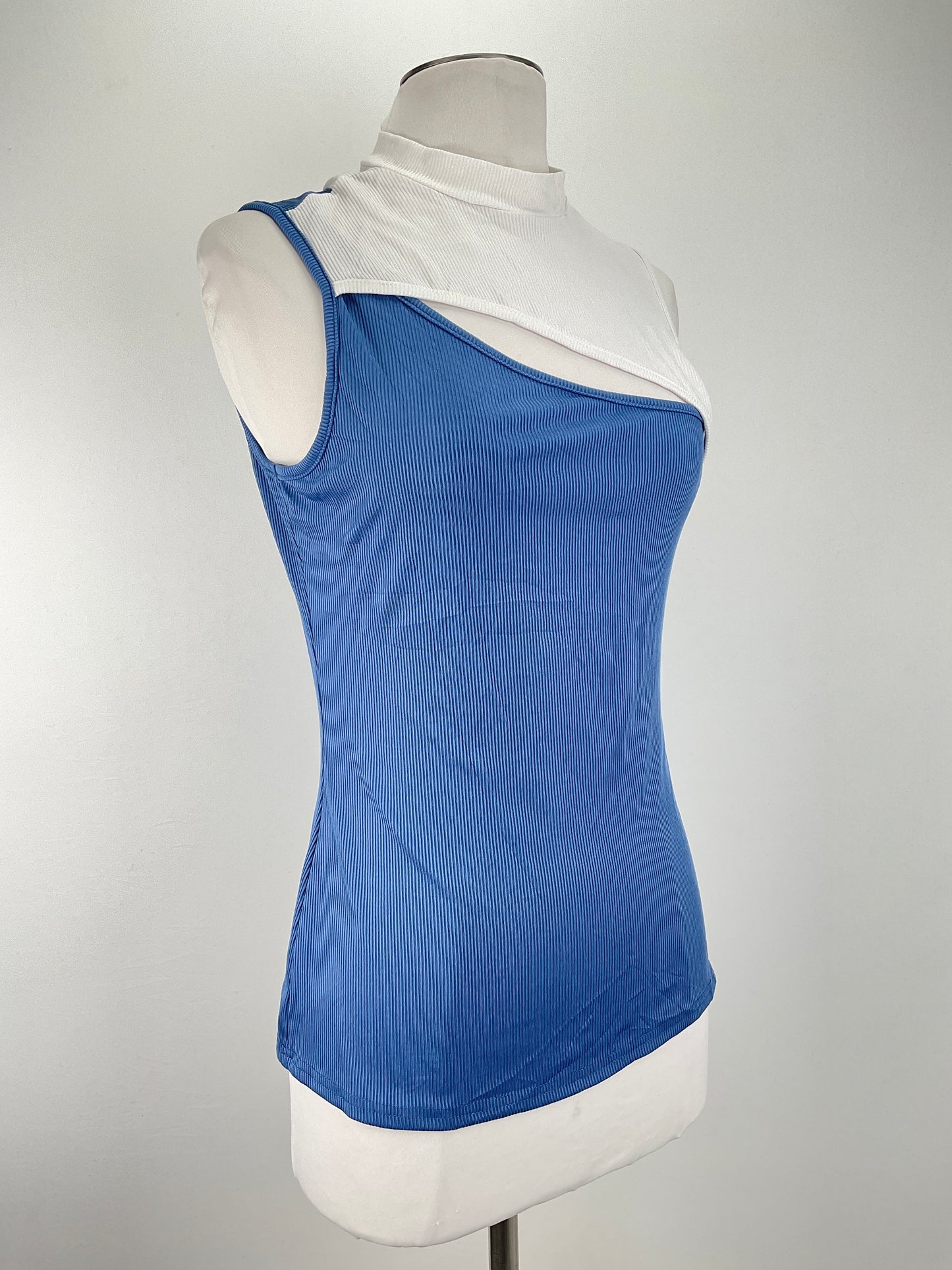 Blusa  Gris Azulado Shein