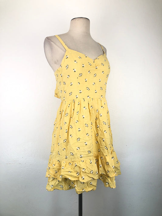 Vestido Amarillo Holister