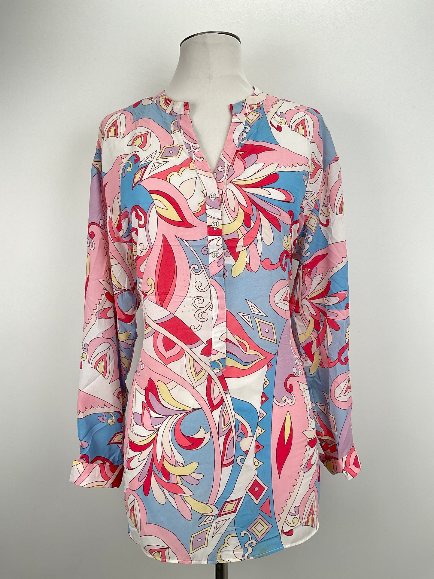 Vestido Camisero Multicolor Zac Rachel