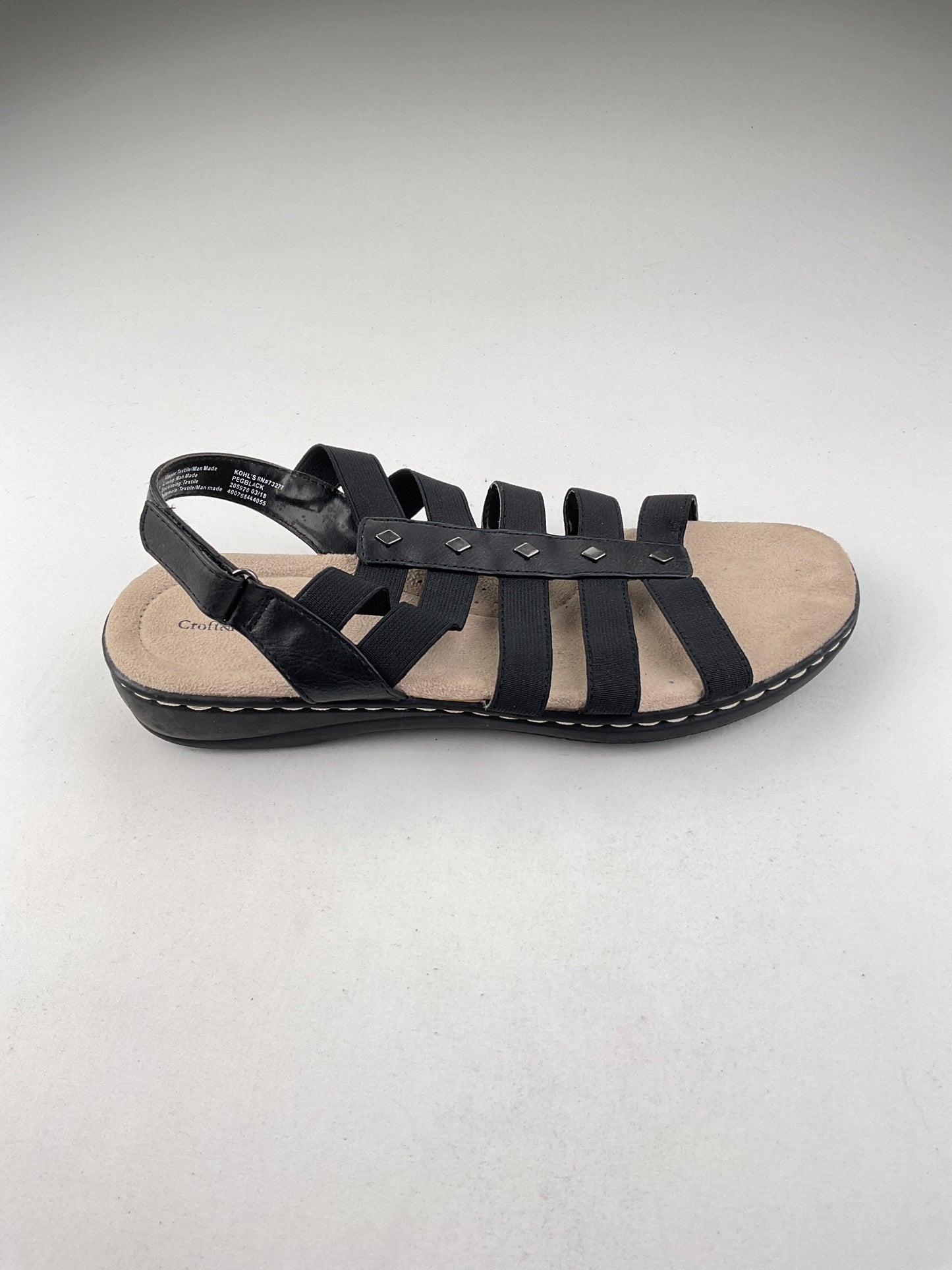 Sandalia Negro Croft Barrow