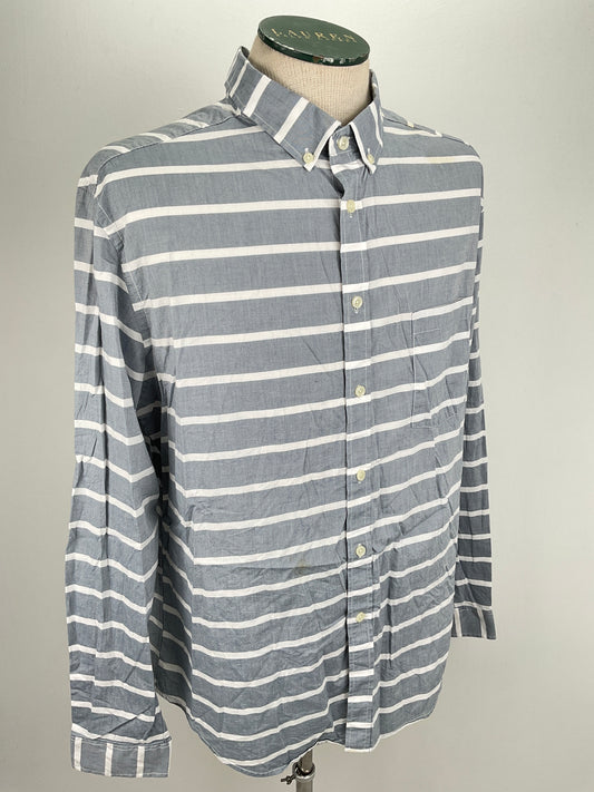 Camisa Gris de Rayas Goodffellow
