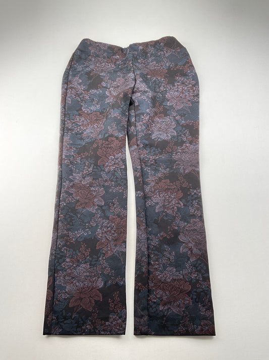 Licra Negro Floral Lena Gabrielle