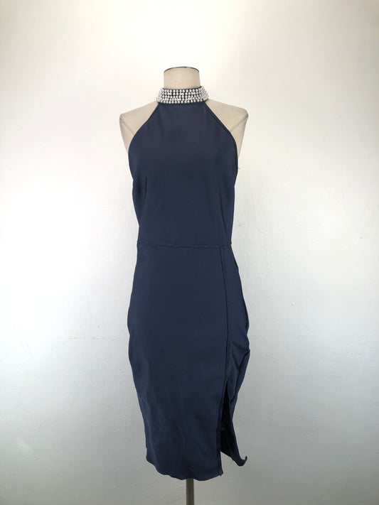 Vestido Gris Azulado Venus