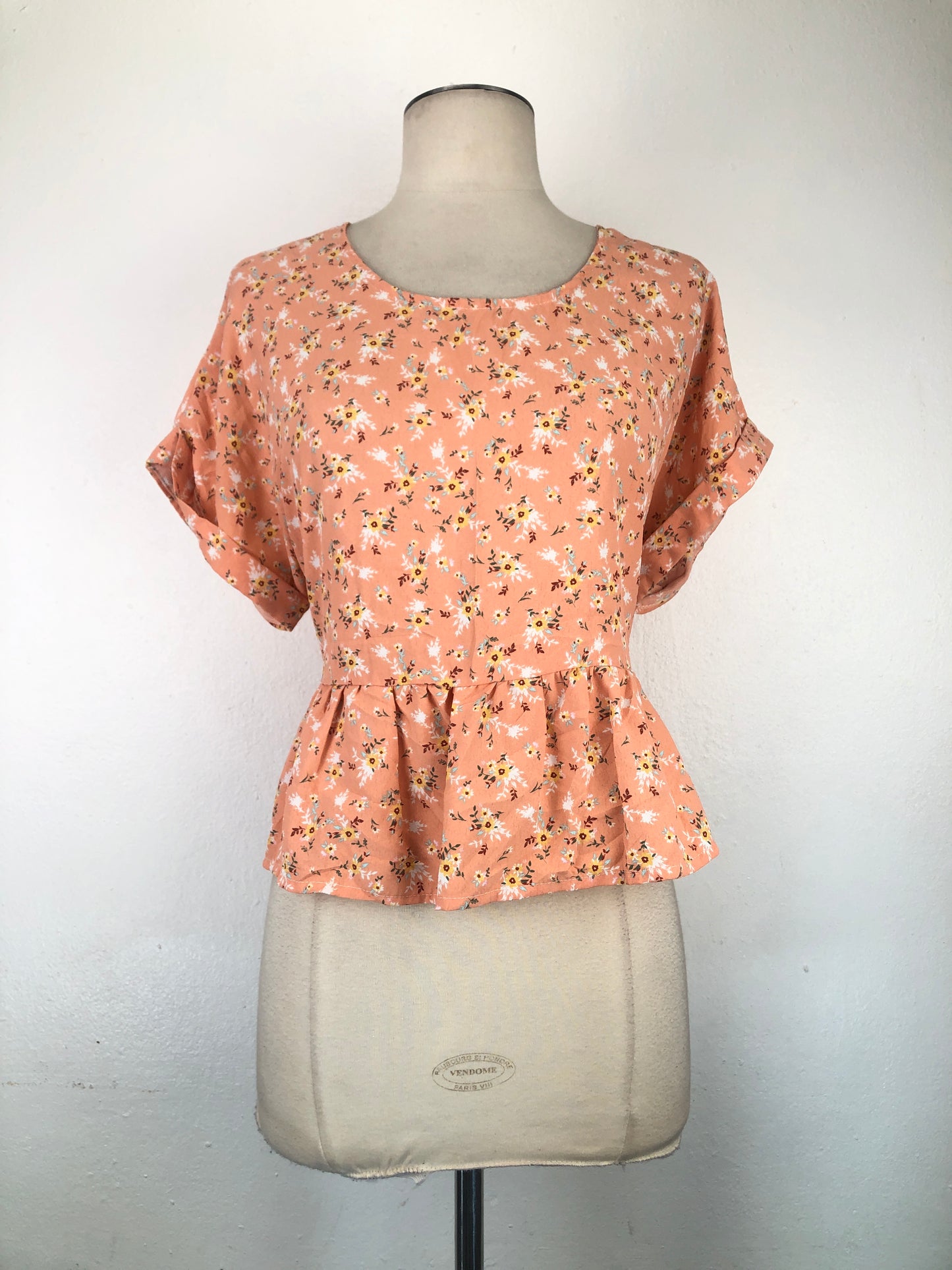 Blusa Rosado Floral Originality