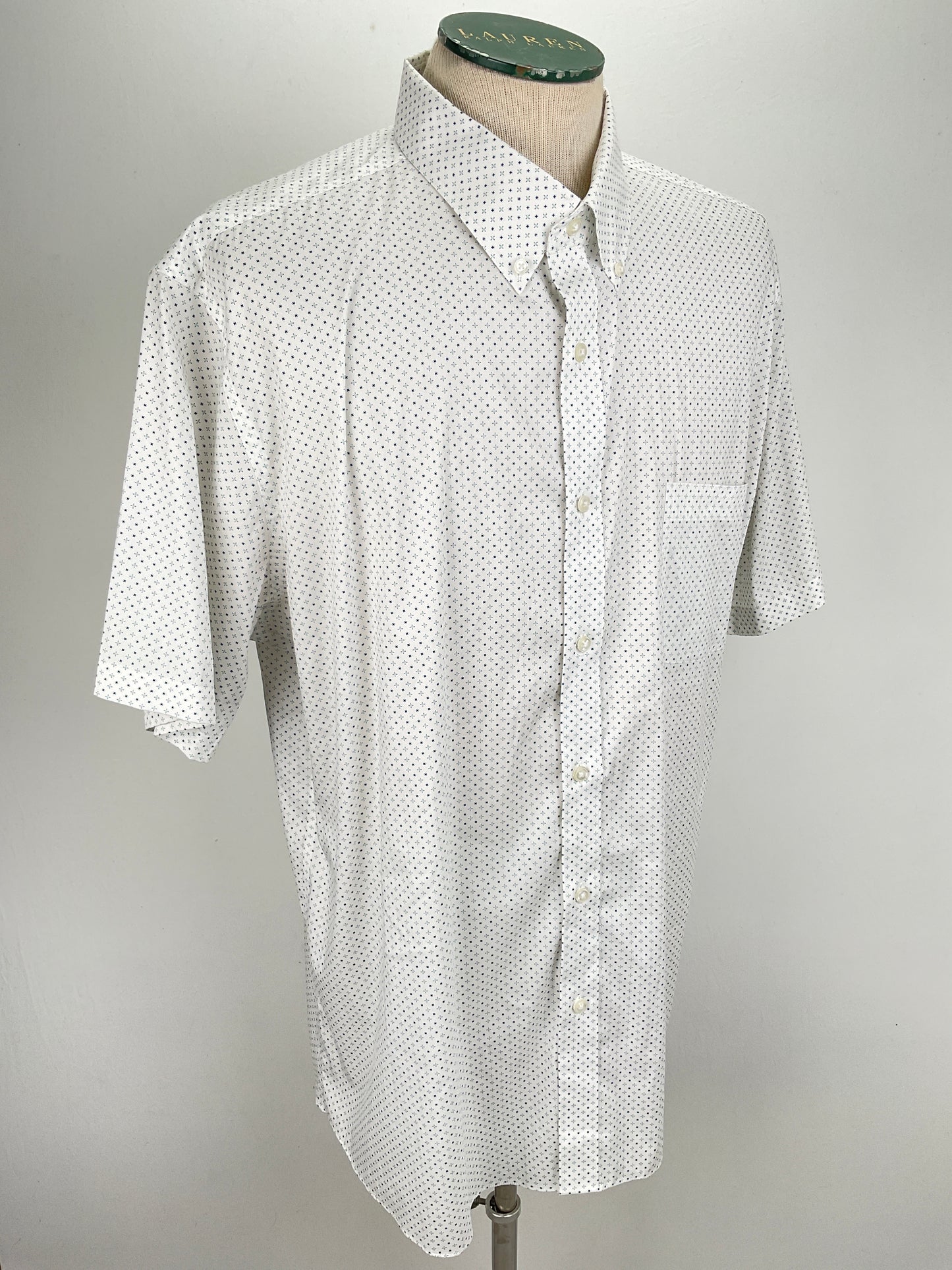 Camisa Blanco Floral Gold Label