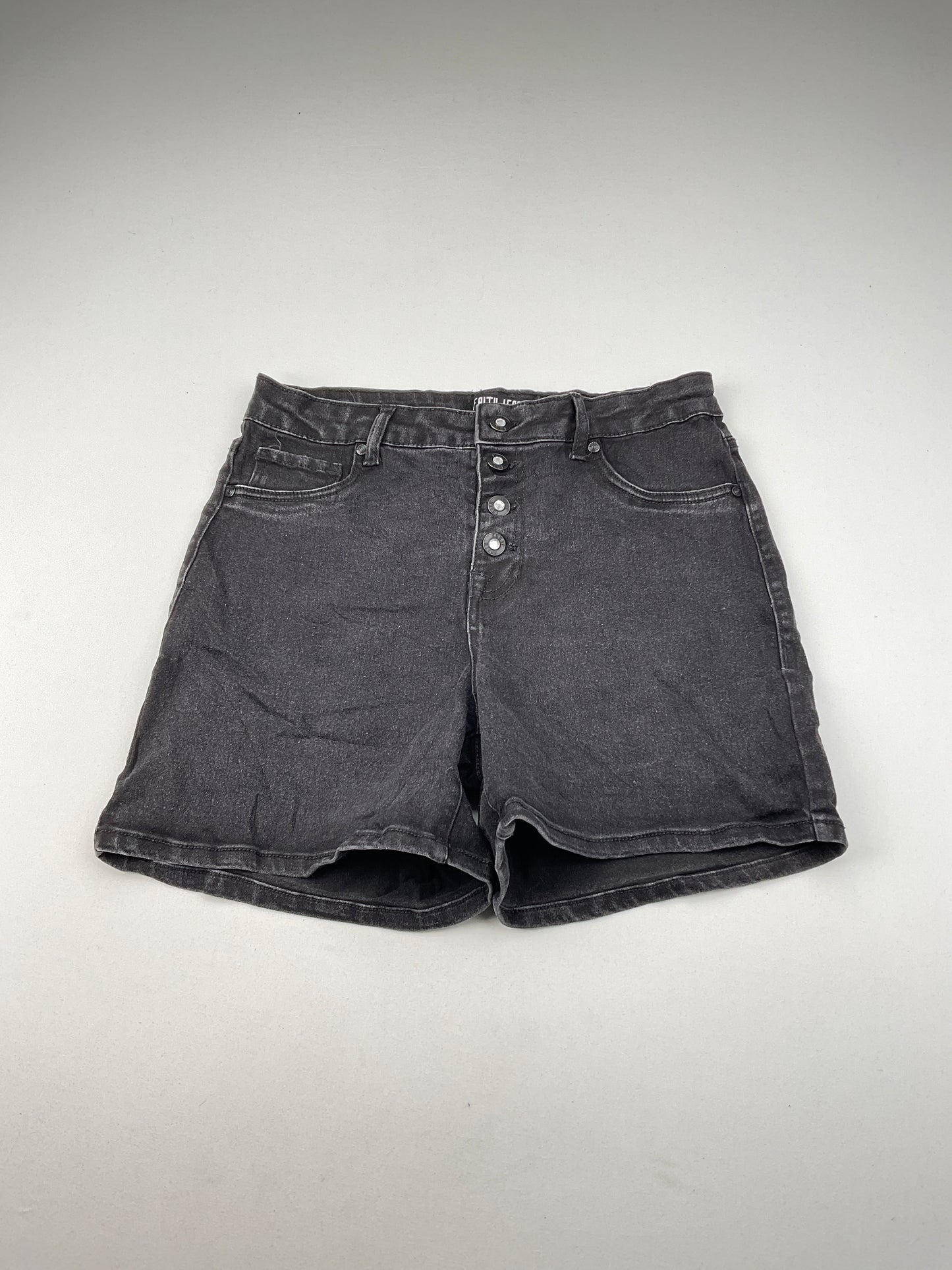 Short Jeans Negro Faith Jeans
