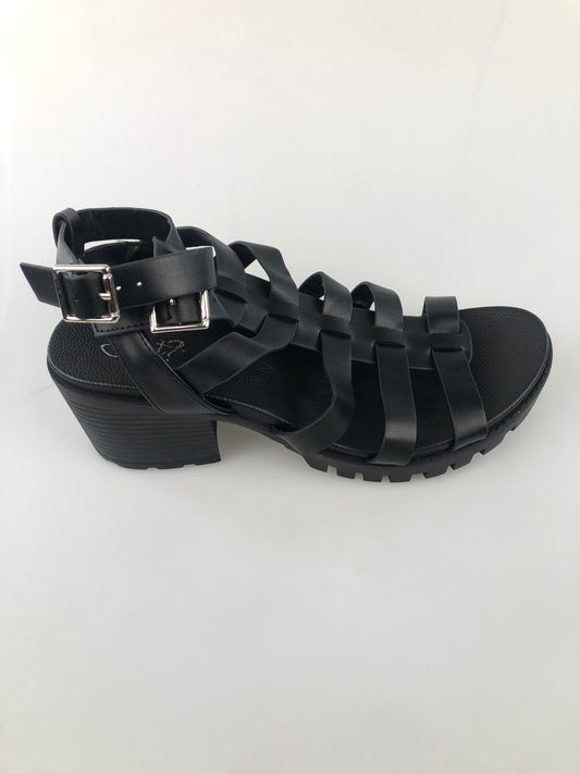 Zapatilla Negro de Tacon Y.not