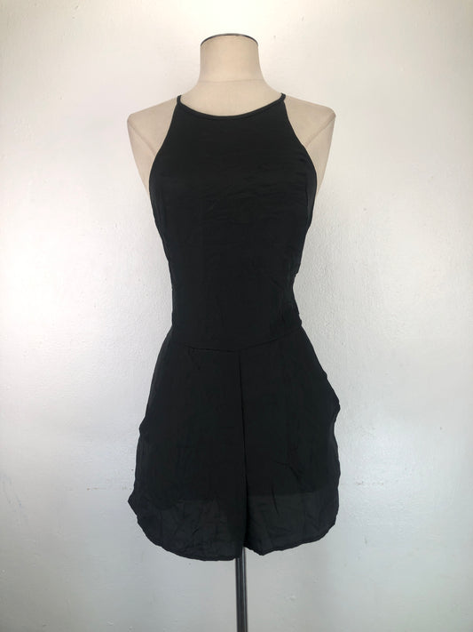 Enterizo Negro Aqua