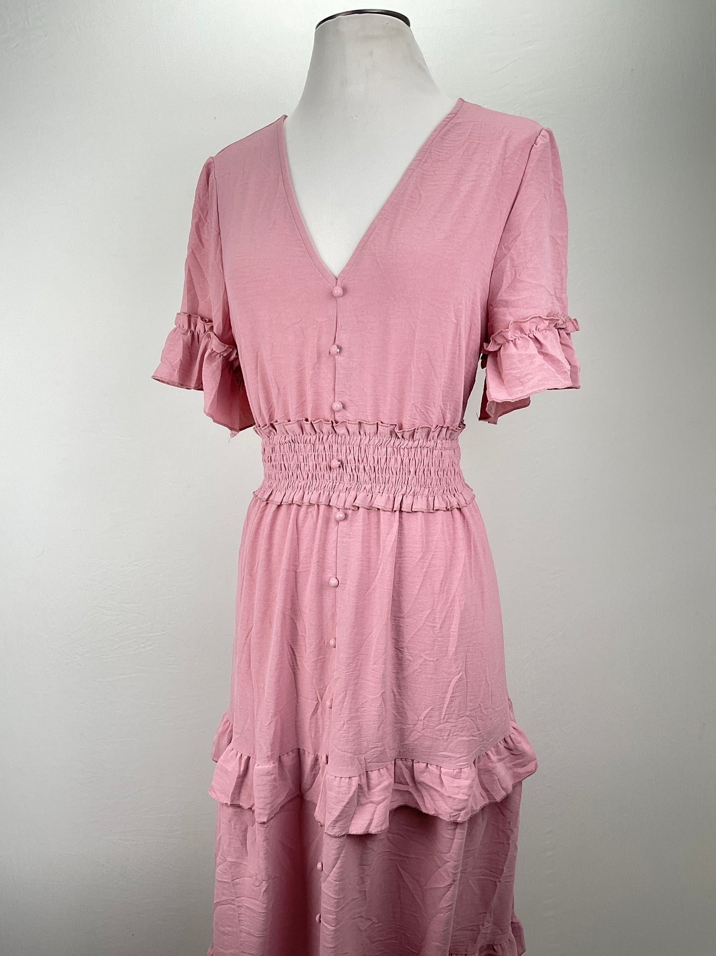 Vestido Nude Simplee