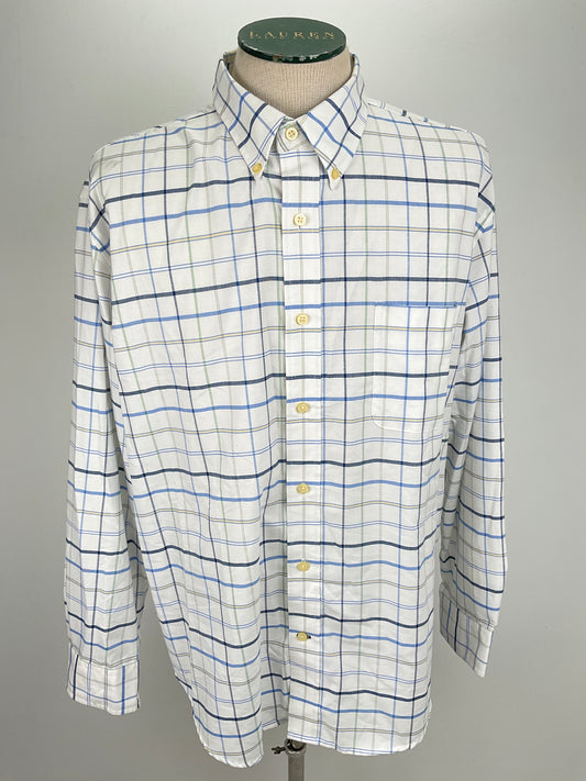 Camisa Blanco de Cuadro St .John’s Bay