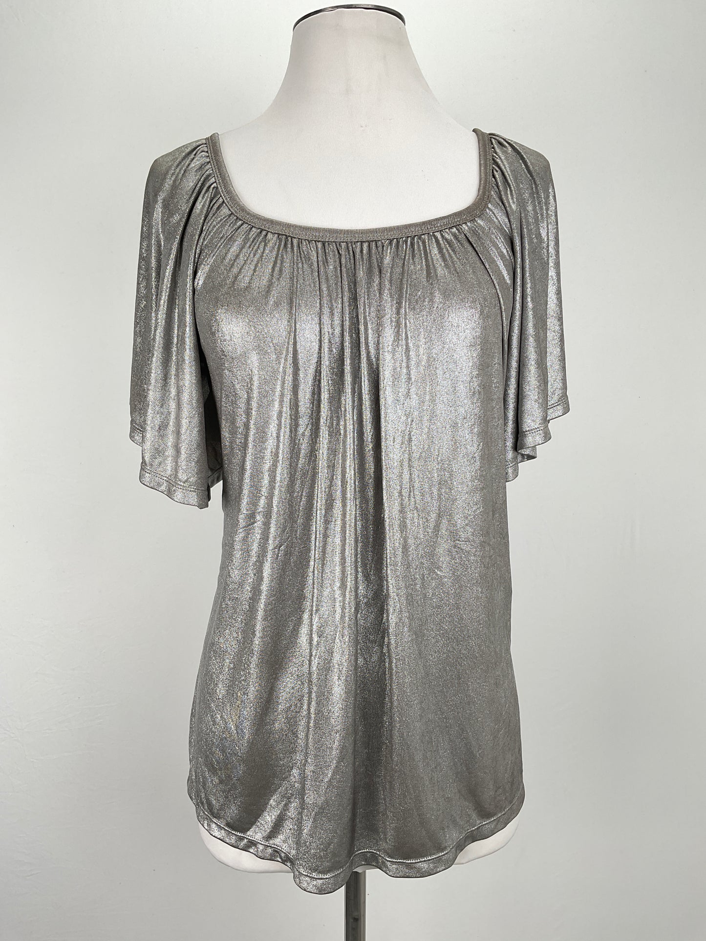 Blusa Plateado International Concepts