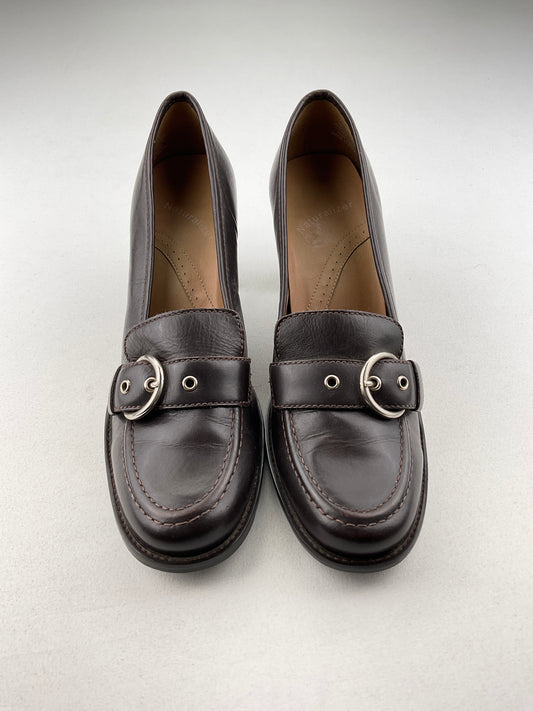 Zapatos Marron de Tacón Naturalizer