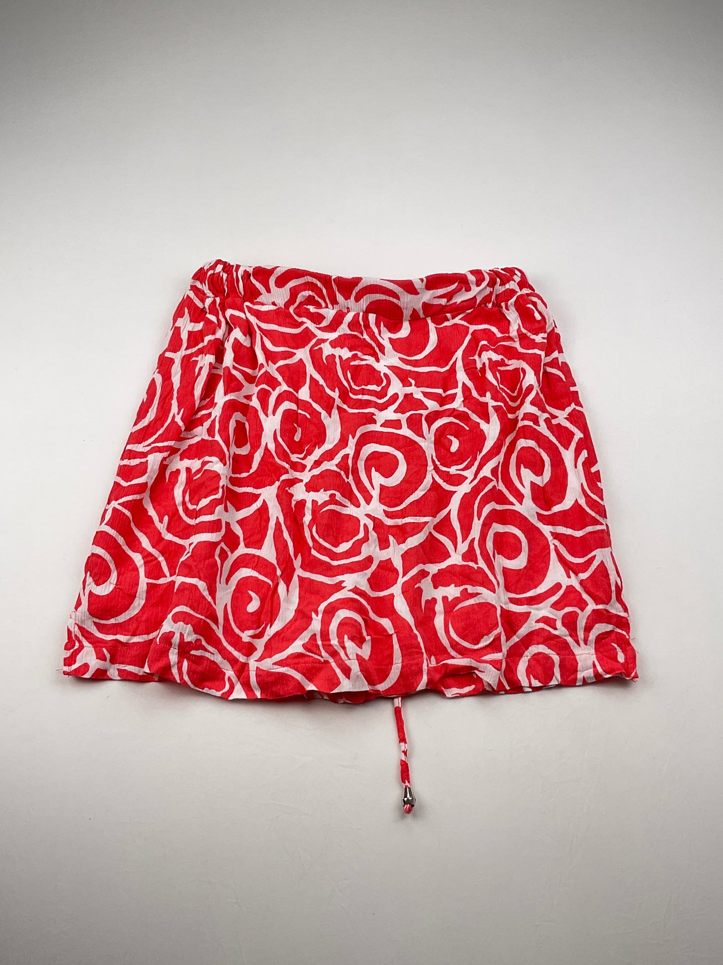 Falda Naranja Floral Coral bay