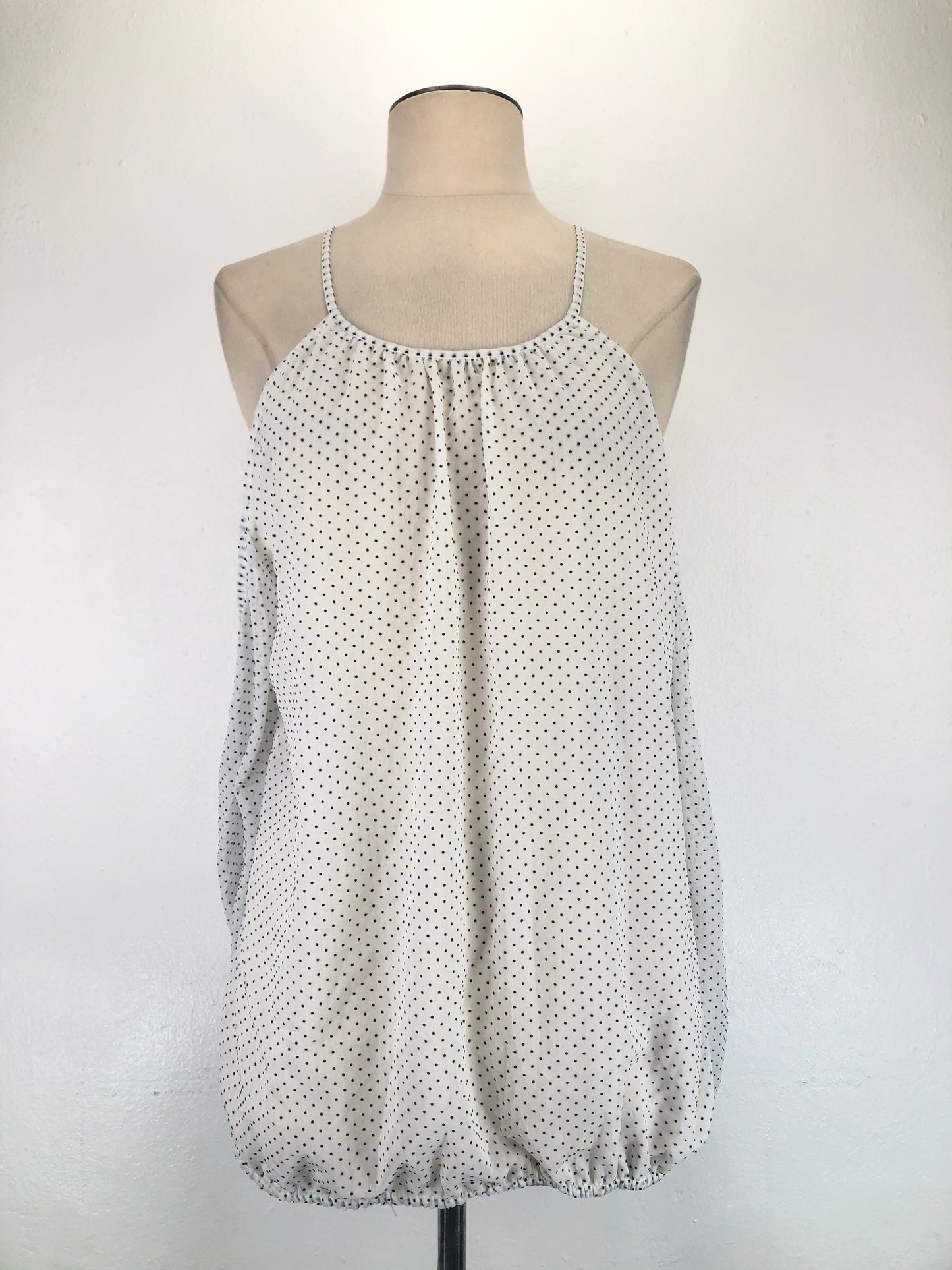 Blusa Blanco de Lunares Soho