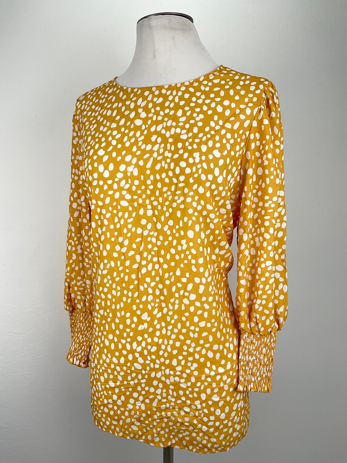 Blusa Amarillo de Lunares Ced