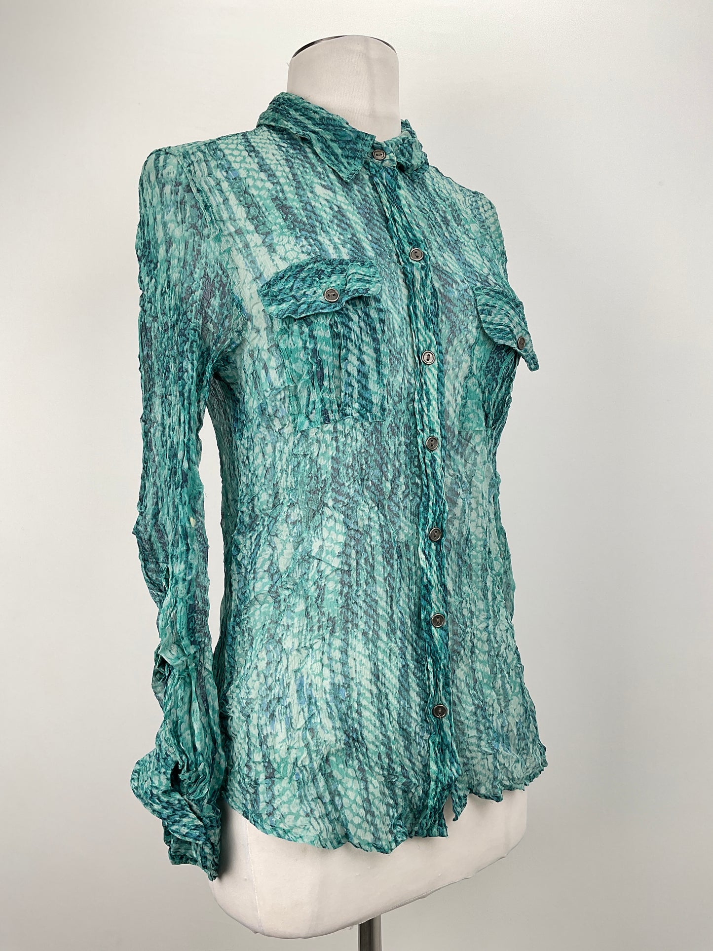 Camisa Verde Lucky Brand