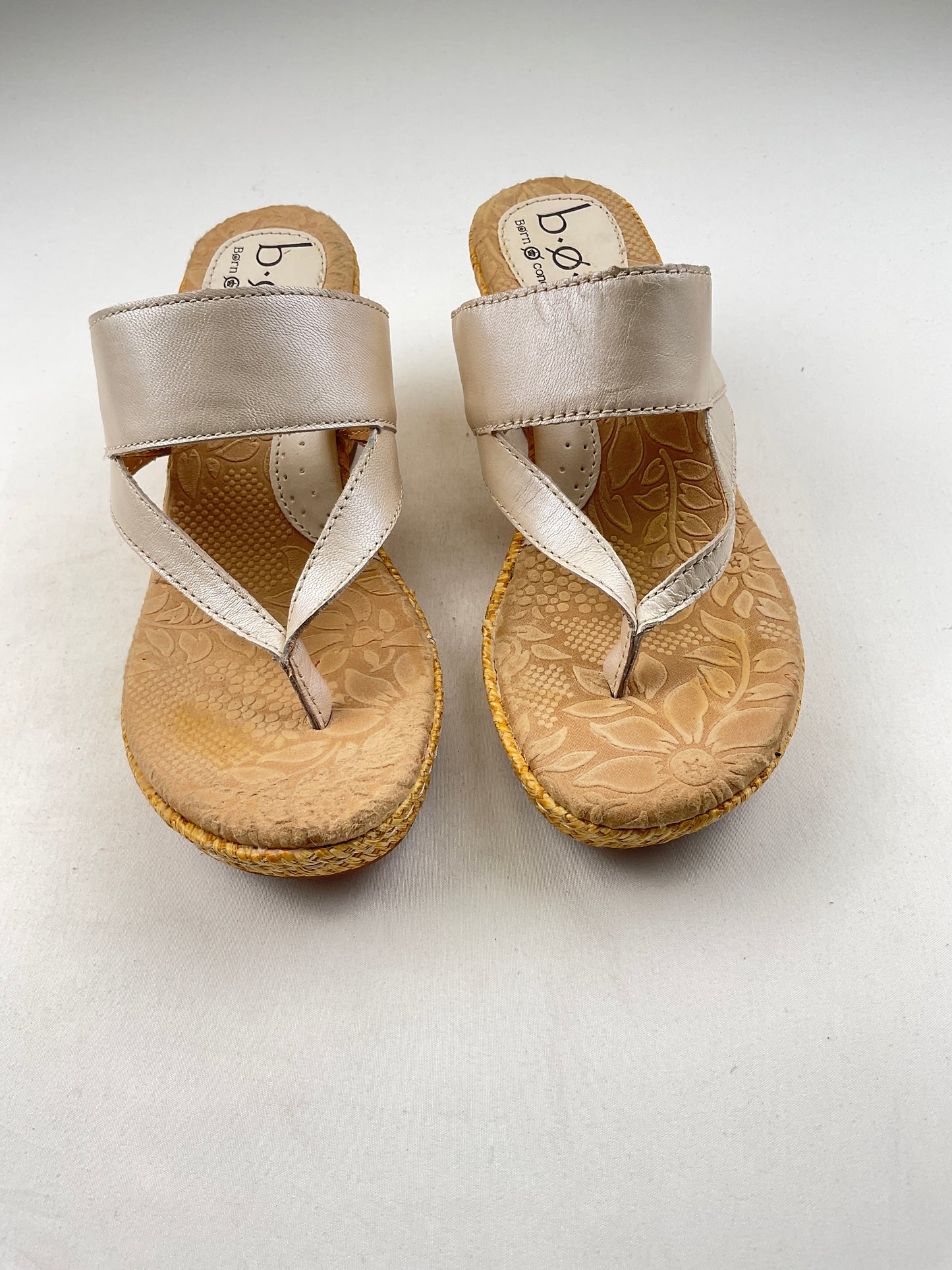 Zapatilla crema b.o.c