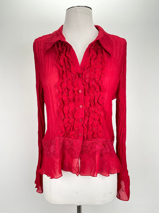 Camisa Rojo Floral Sunny Taylor