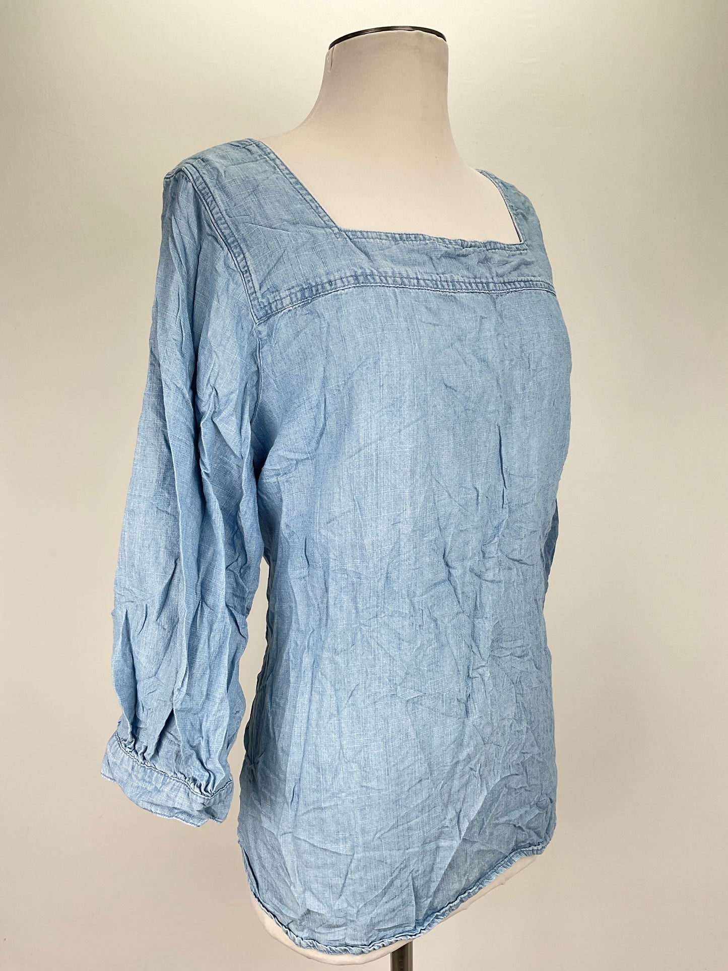Blusa Jeans Azul claro Time and Tru