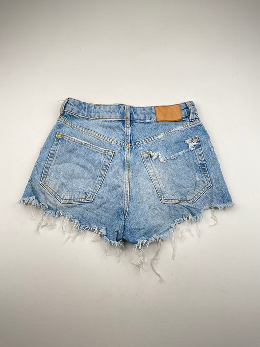 Short Jeans Azul claro Zara