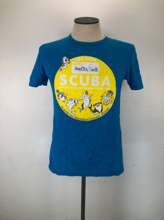 Camiseta Azul  Gildan