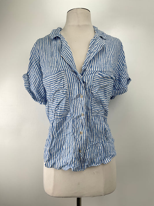 Camisa Azul claro de Rayas Universal Thread