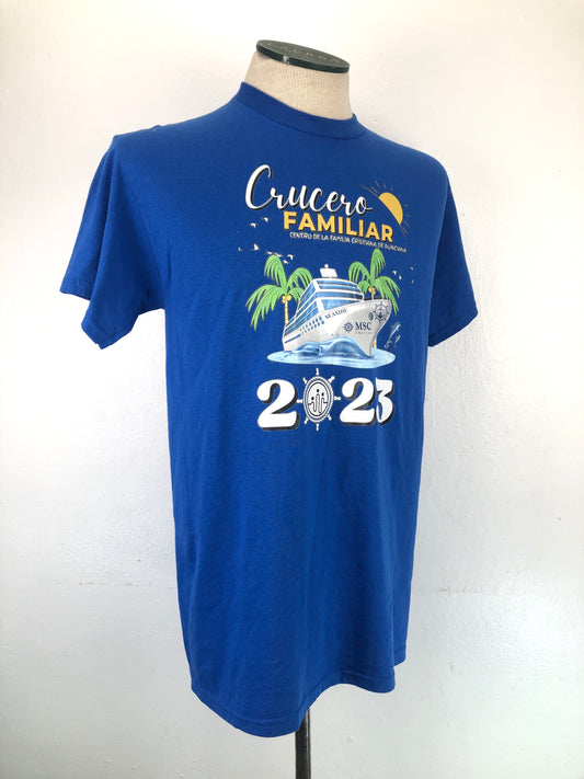 Camiseta Azul Gildan