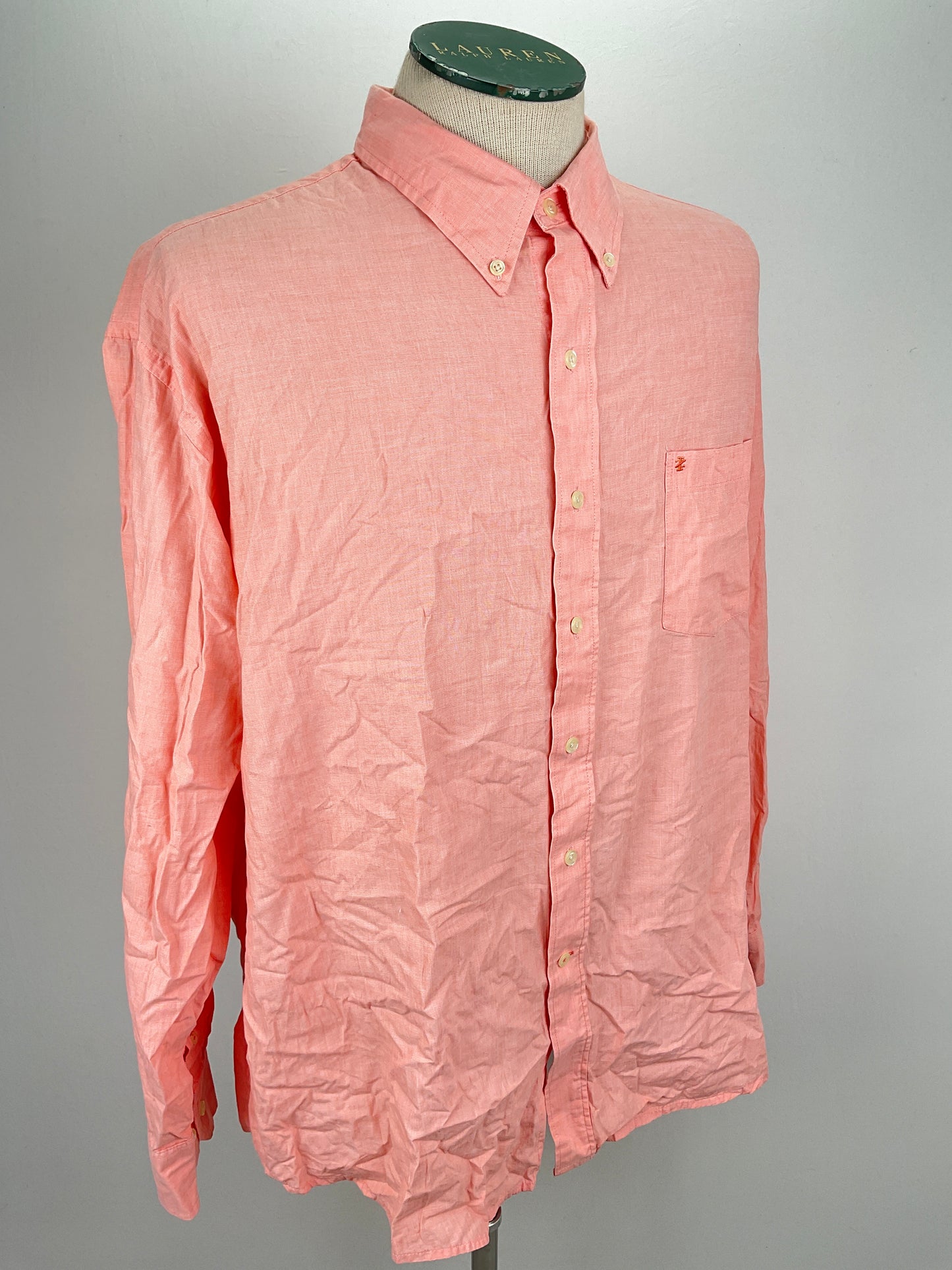 Camisa Naranja Izod