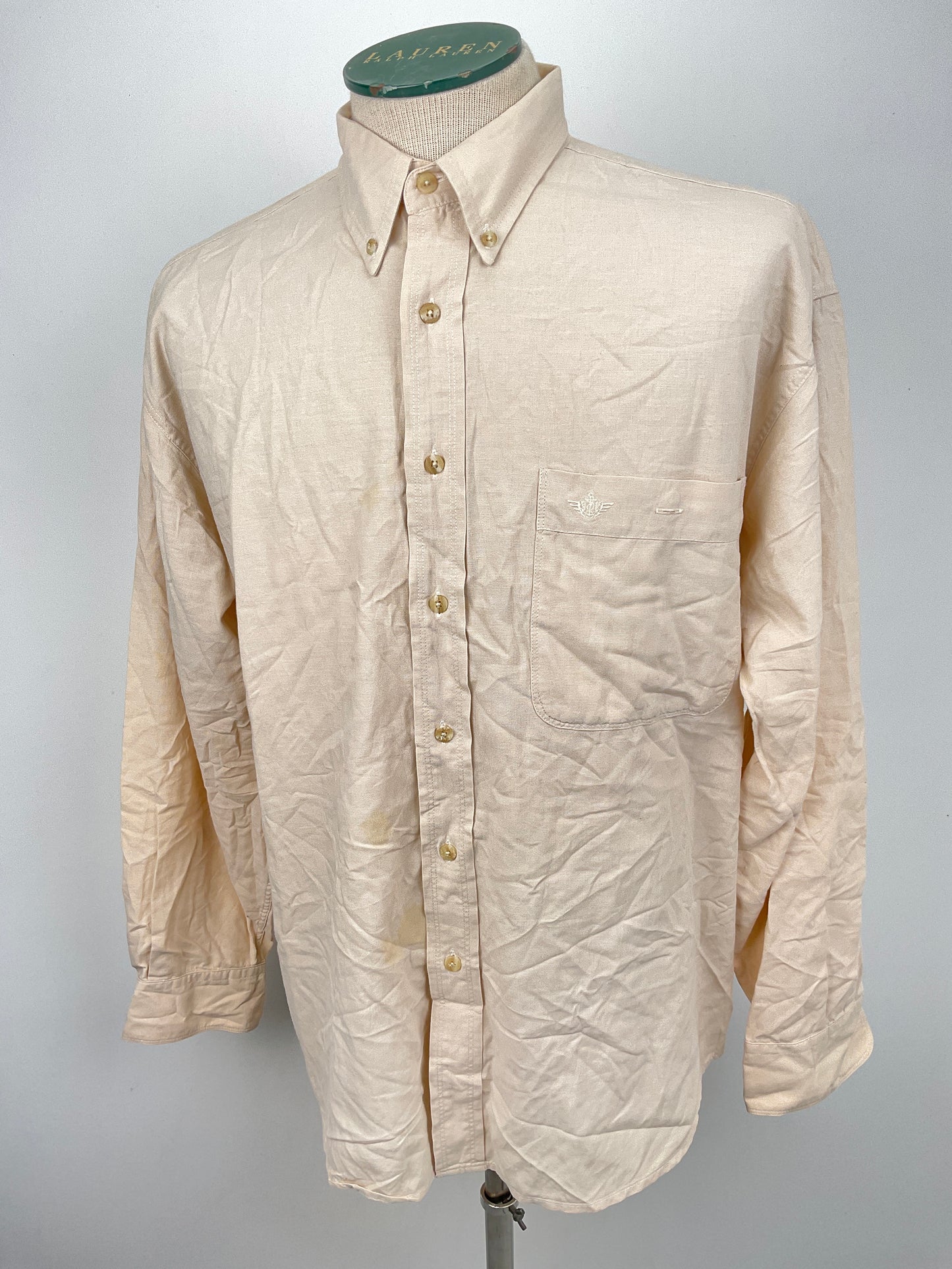 Camisa Crema Long Sleeve