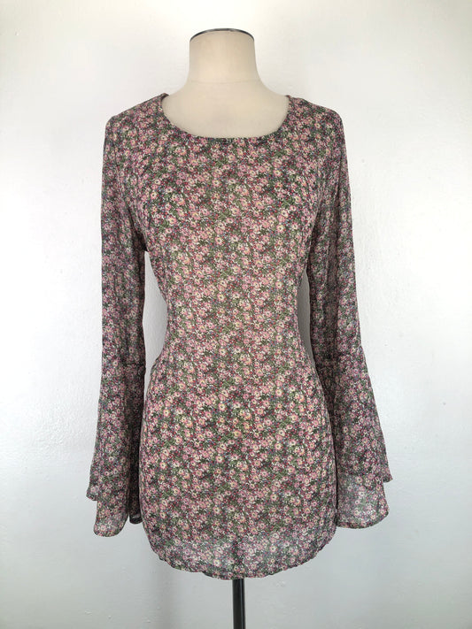 Blusa Multicolor des Flores Indigo Soul