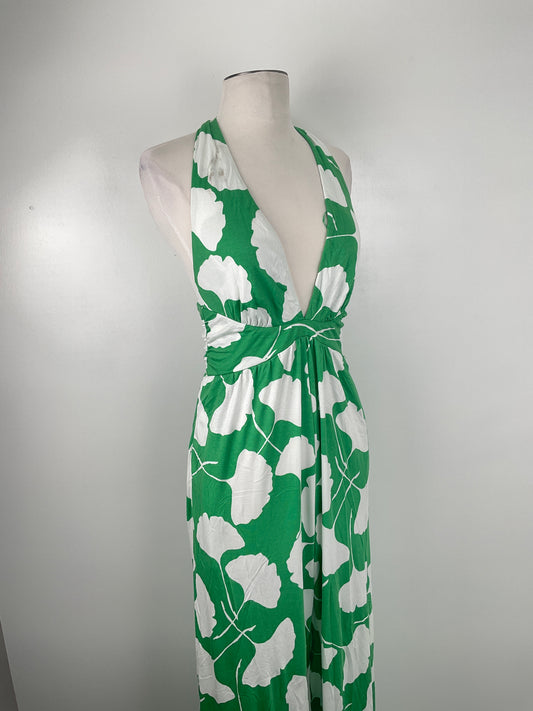 Enterizo Blanco Floral Diane Furstenberg