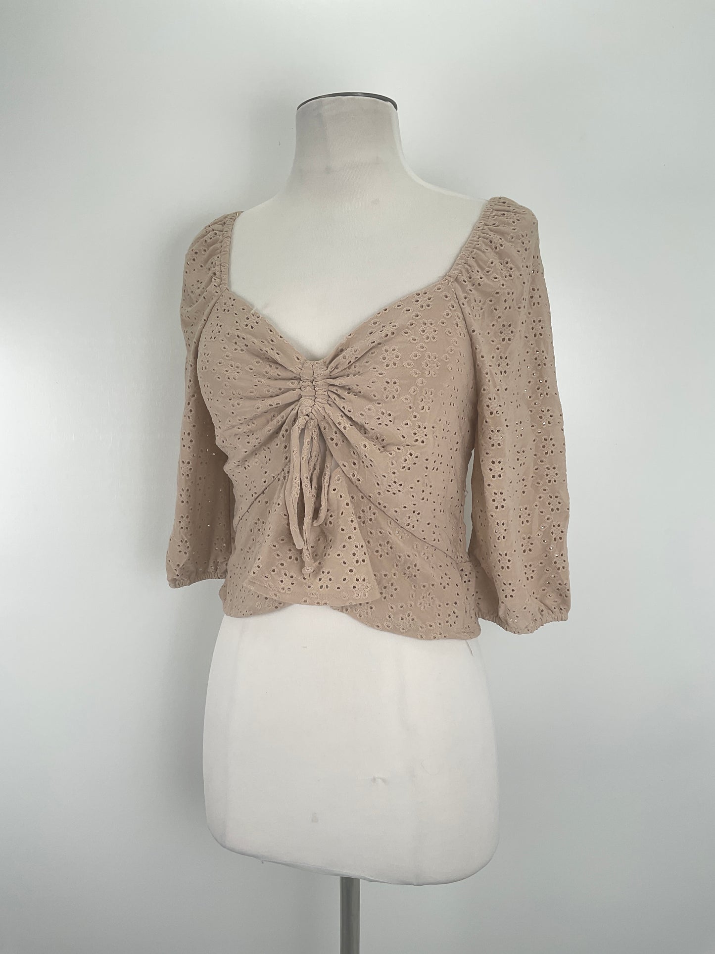 Blusa Crema Romantics