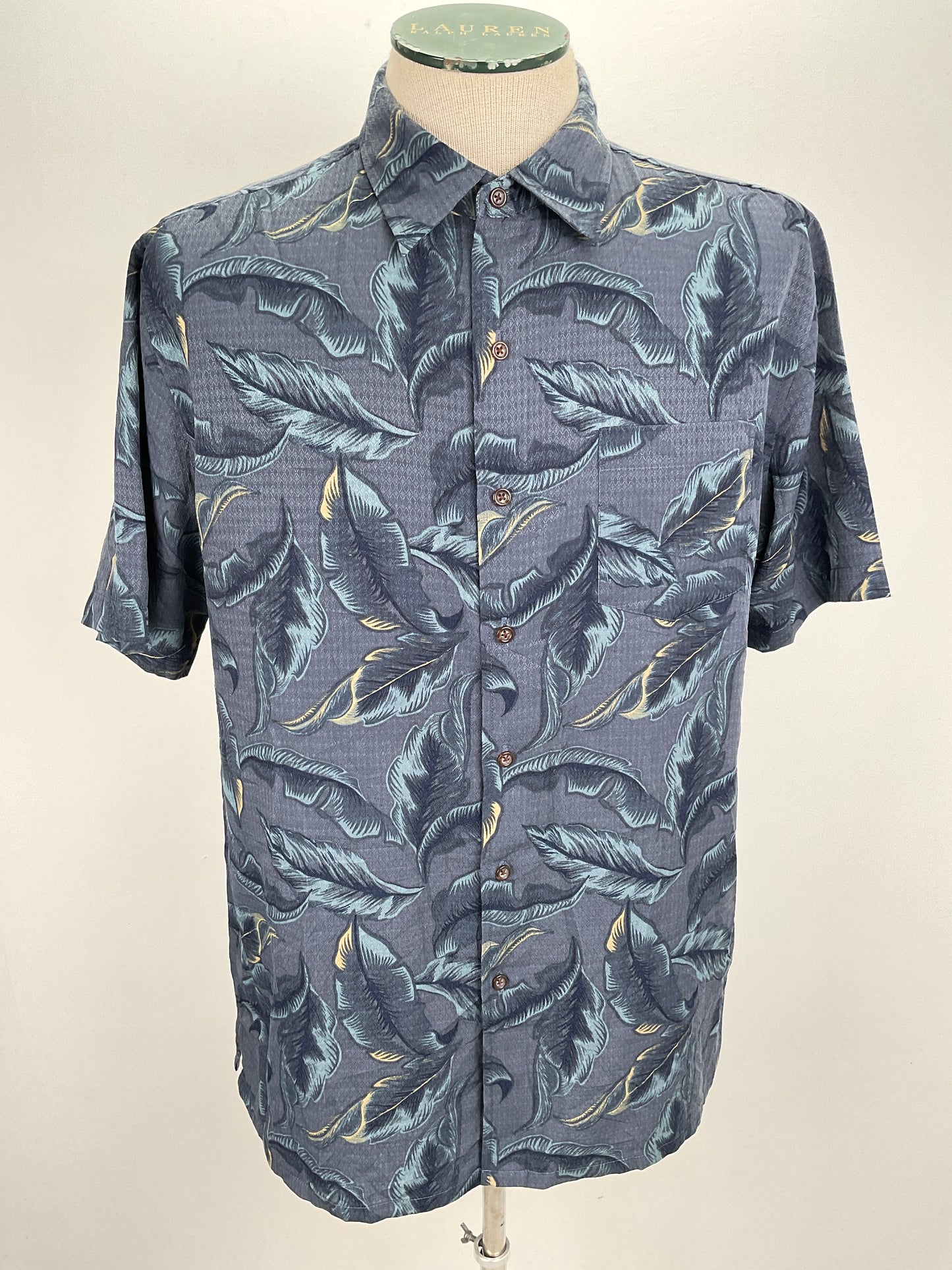 Camisa Gris Floral Croft Barrow