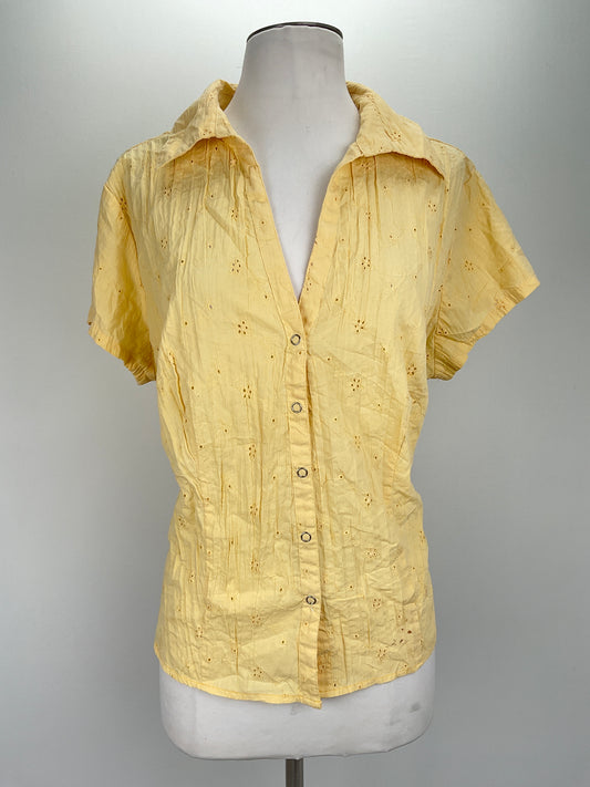 Camisa Amarillo Floral Variangis