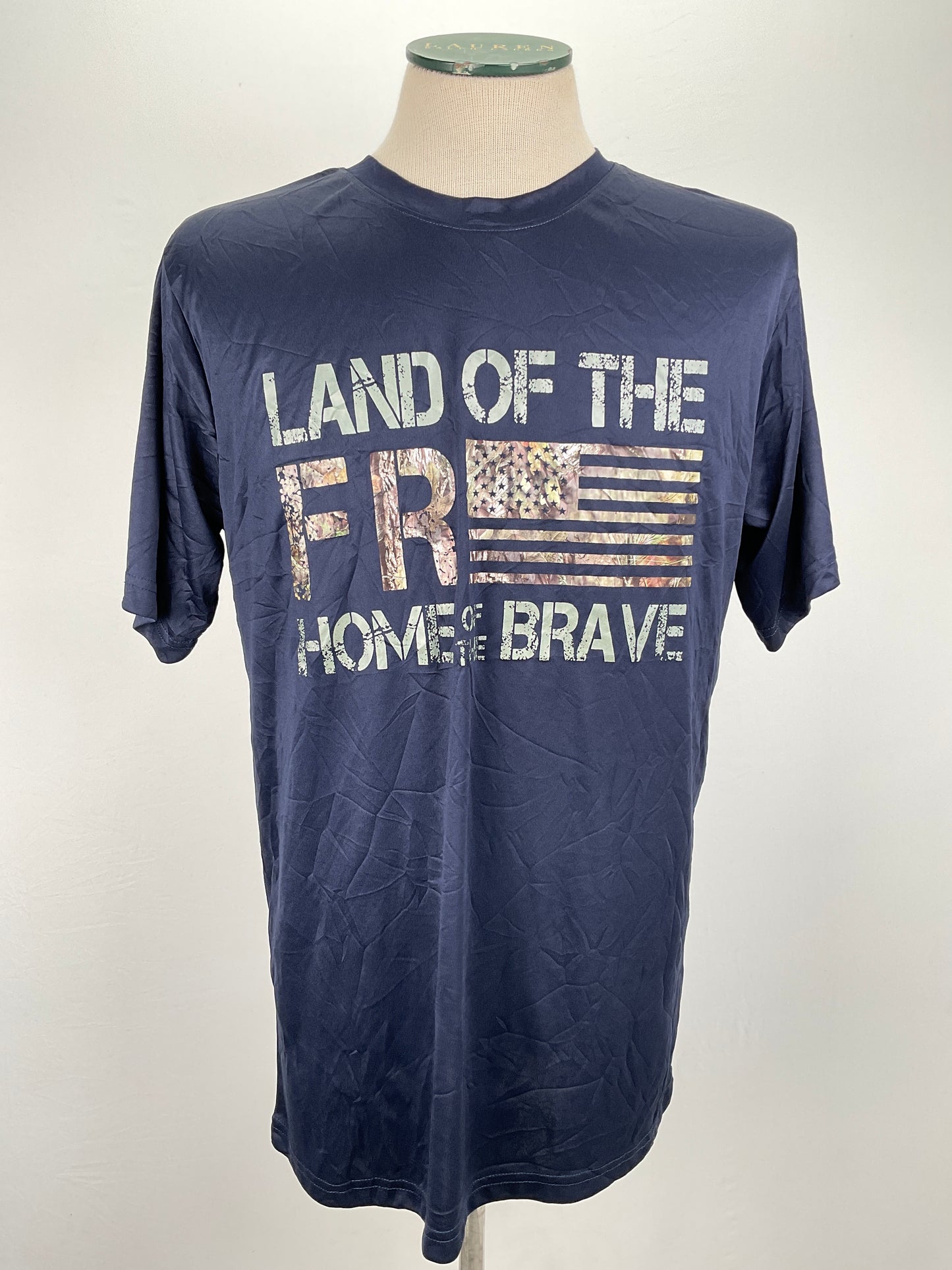 Camiseta Azul Marino Deportivo Mossyoak