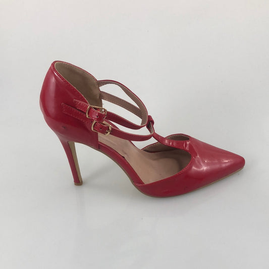 Zapatilla Rojo