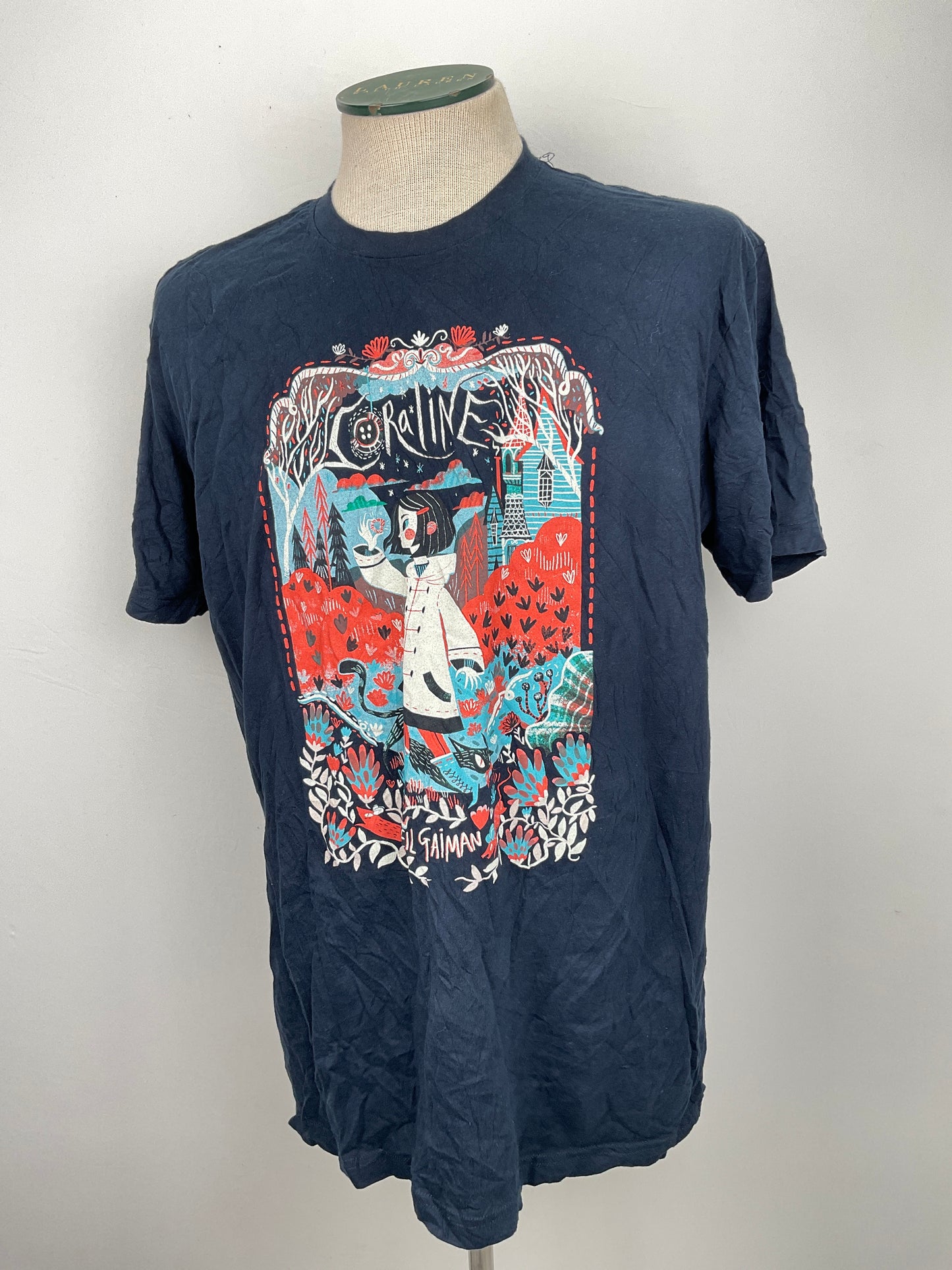 Camiseta Azul marino Out of print