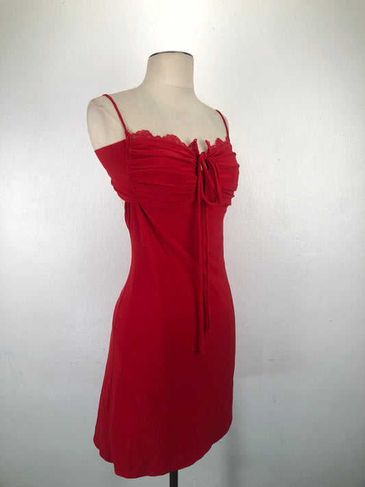 Vestido Rojo Fashion Nova