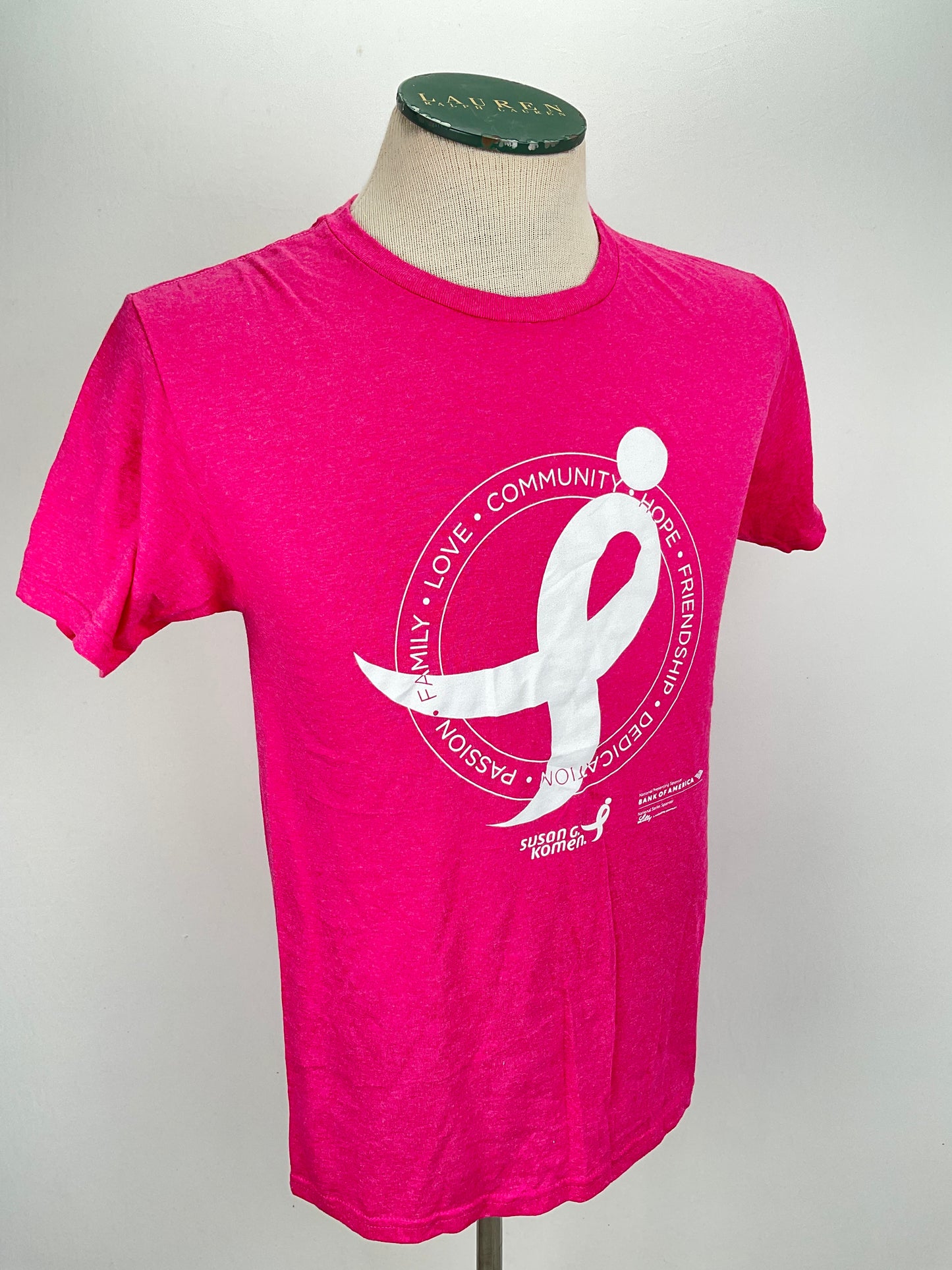 Camiseta Rosado Fruit of the Loom