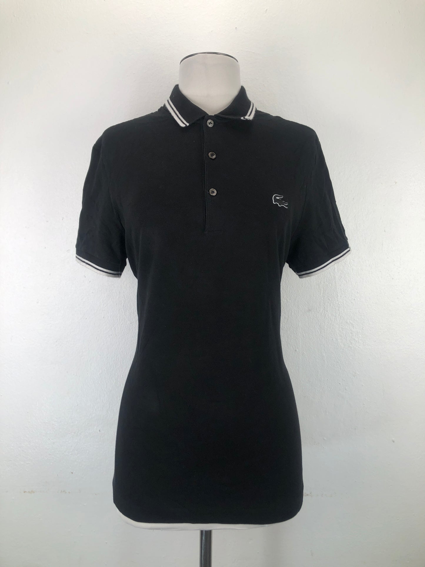 Camiseta Negro Lacoste