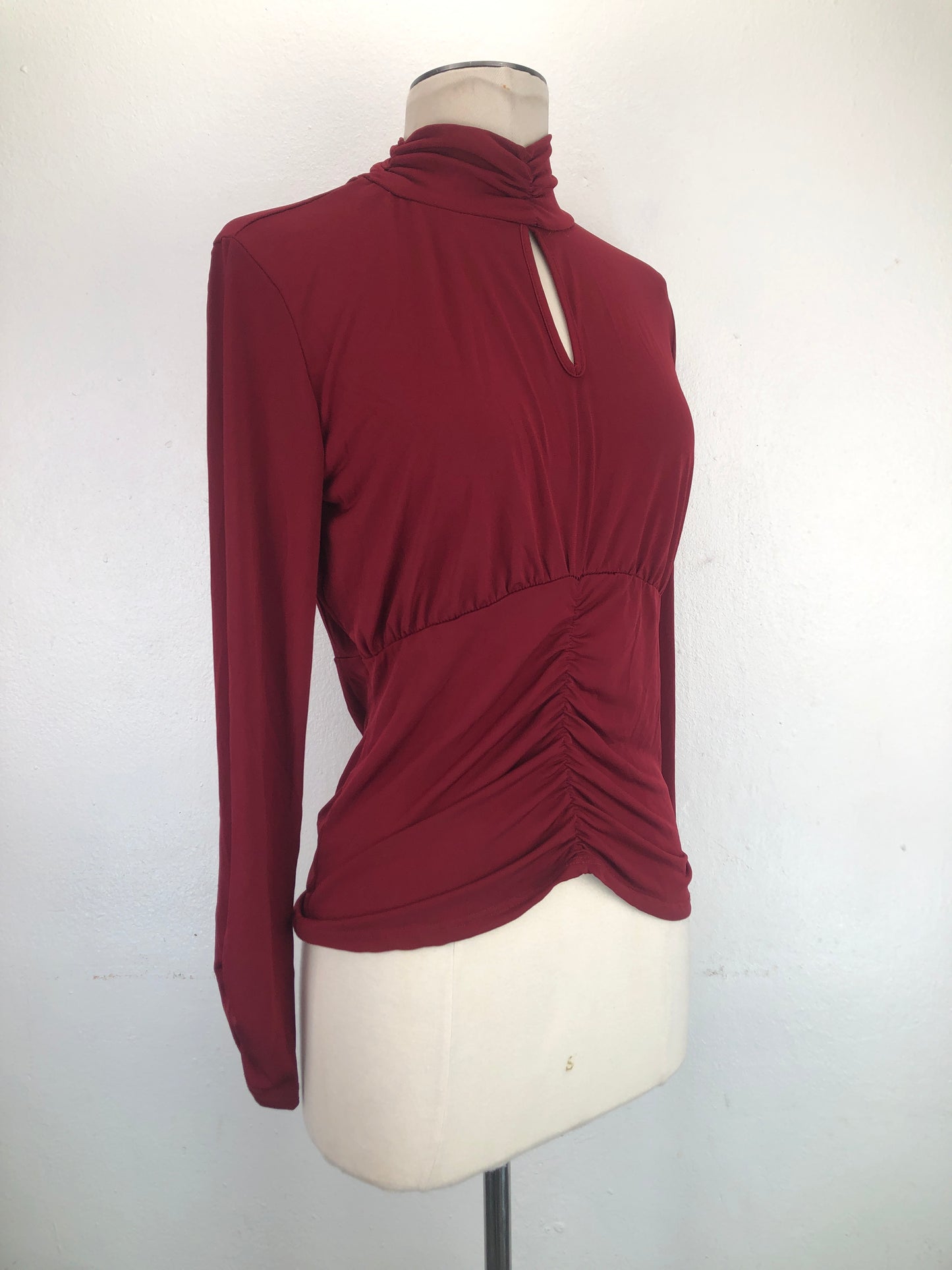 Blusa Rojo vino Espresso