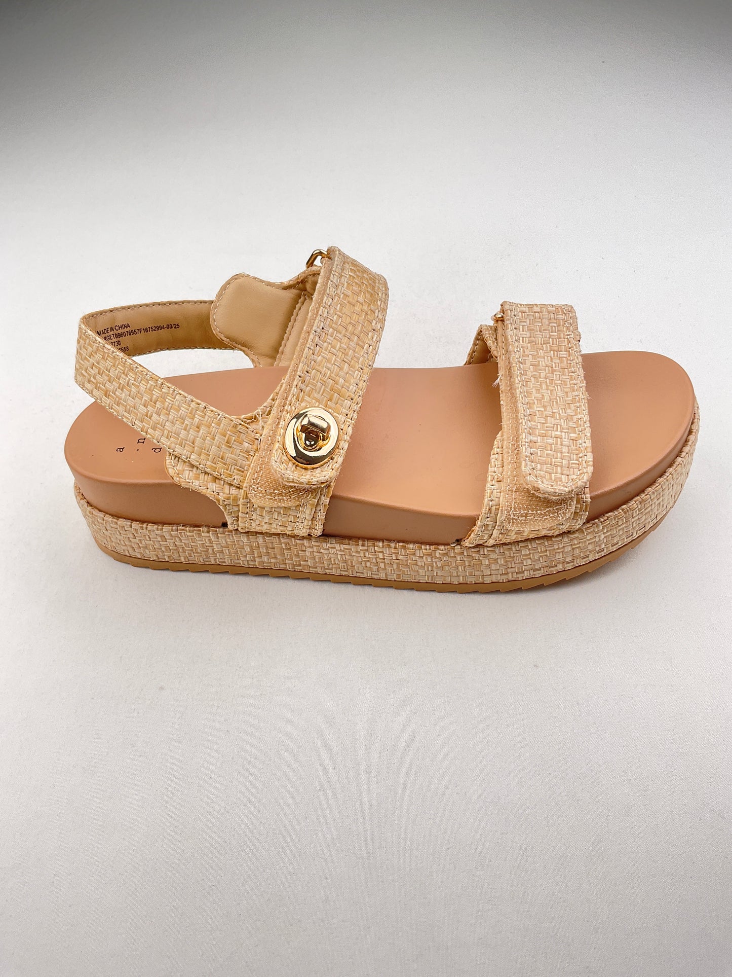 Zapatilla Crema Plataforma A New Day