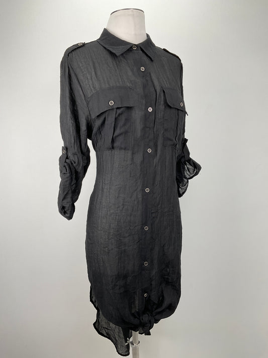 Vestido Camisero Negro Life