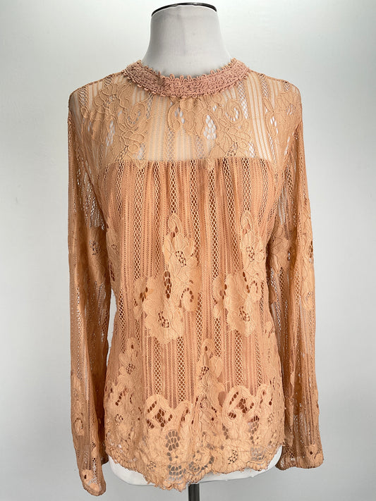 Blusa Crema Floral Variangis