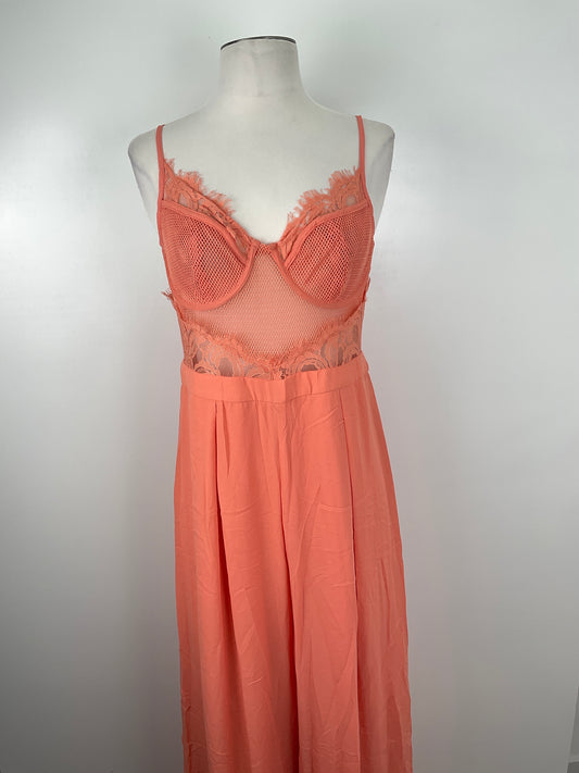 Enterizo Naranja fashion Nova